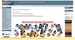 Desktop Screenshot of elektro-material.eu